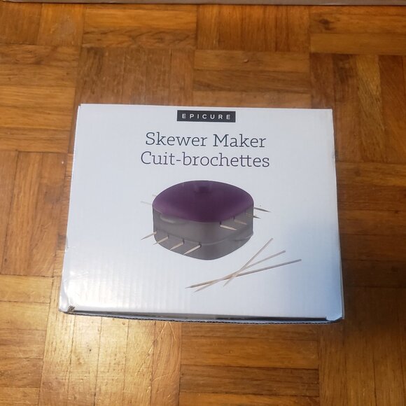 Epicure Skewer Maker Microwave Shish Kabobs - Picture 2 of 5